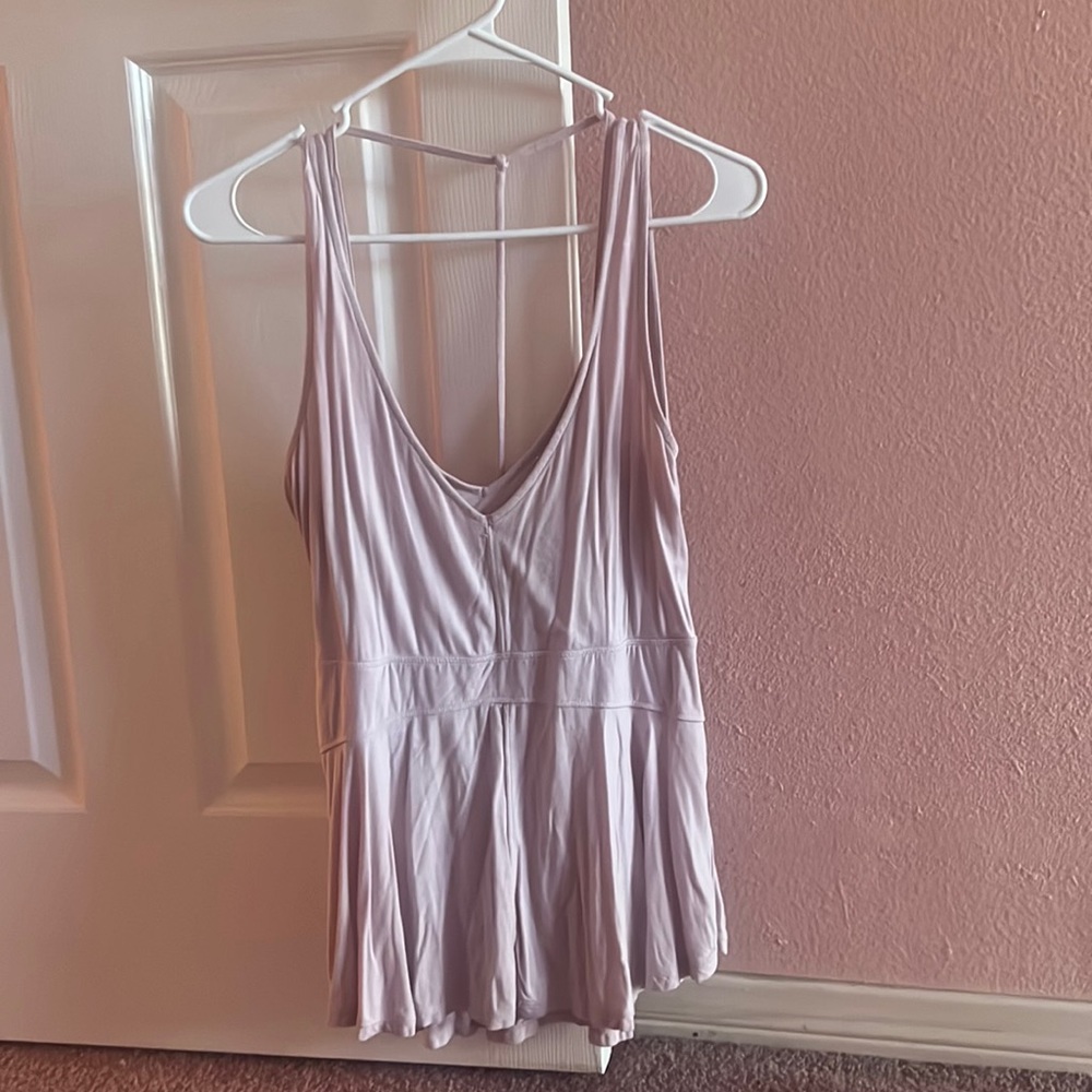 light pink/purple fp top